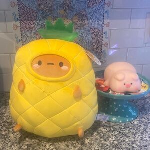 NWT SMOKO TAYTO Pineapple Plushie